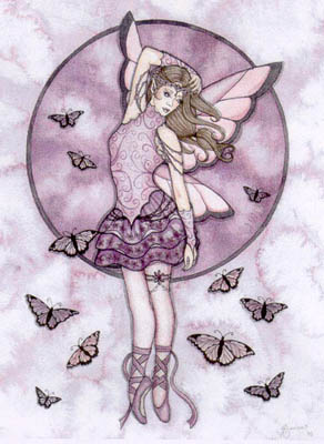 Butterfly Ballerina Lavender