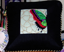 Butterfly Inset Pillow