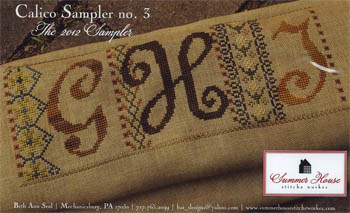 Calico Sampler no.3 G-H-I