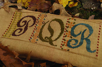 Calico Sampler no.6 P-Q-R