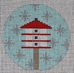Candy Cane Birdhouse