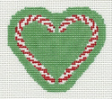 Candy Cane Heart