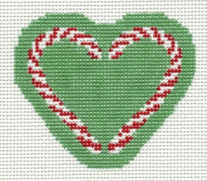 Candy Cane Heart