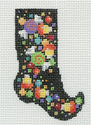 Candy Confetti Witch Sock