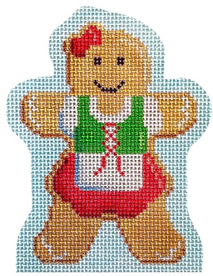Candy Cottage Gingerbread Girl