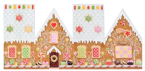 Candy Cottage Gingerbread House