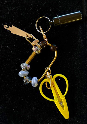 Carabiner Charms w/ Tools Black
