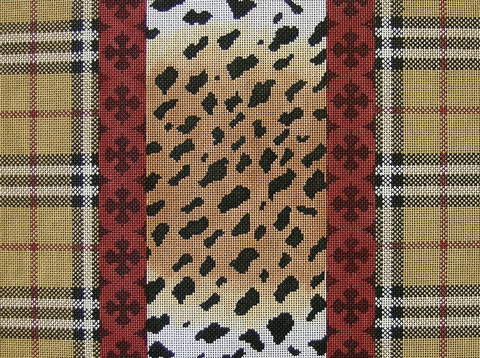 Cheetah and Damask Plaid