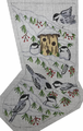 Chickadees Midi-Stocking