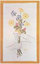 Child's Gift With Daisies