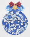 China Blue Floral Ball
