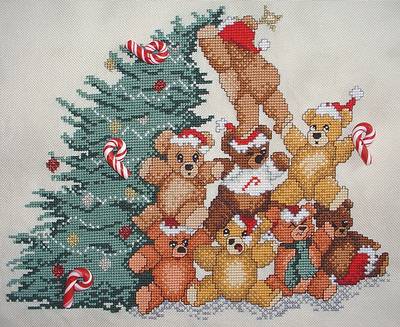 Christmas Bearpile