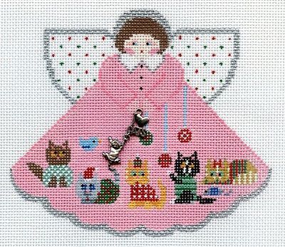 Christmas Cats Angel 