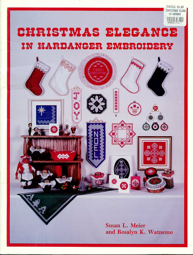 Christmas Elegance In Hardanger Embroidery