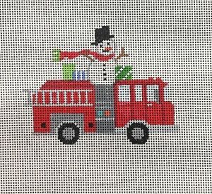 Christmas Fire Truck
