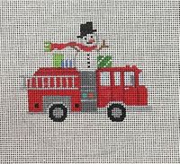 Christmas Fire Truck