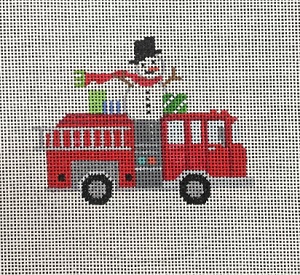 Christmas Fire Truck