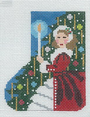 Christmas Lady Mini Skate