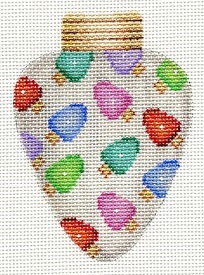 Christmas Lights on Silver Bulb