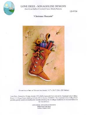 Christmas Moccasin