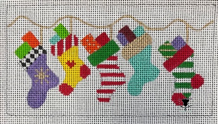 Christmas Stockings on a String