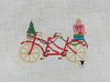 Christmas Tandem Bike