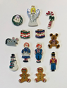 Christmas Tree Button Set