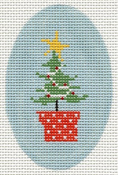 Christmas Tree Oval