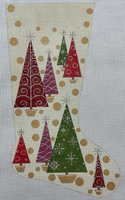 Christmas Trees Stocking
