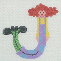 Clown Letter J