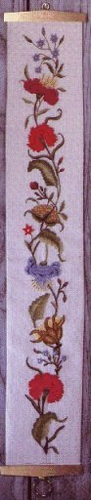 Colonial Flowers Bellpull