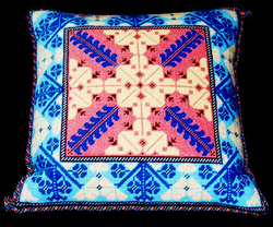 Colorful Geometric Pillow