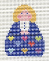 Colorful Hearts Angel