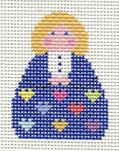 Colorful Hearts Angel