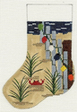 Crab on Sanddune Mini Sock