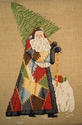 Crazy Quilt Santa