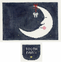 Crescent Moon Tooth Fairy Pillow