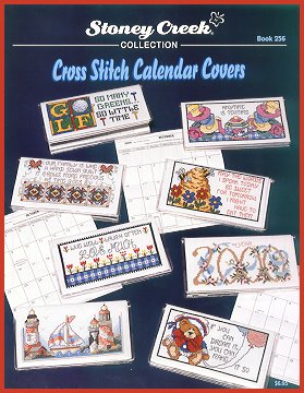 Cross Stitch Calendar Covers