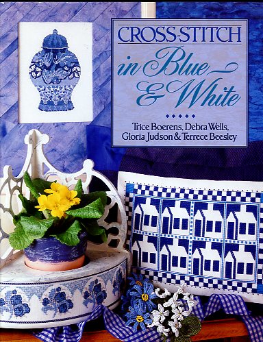 Cross-Stitch in Blue & White