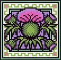 Cross Stitch Thistle Patterns and Kits