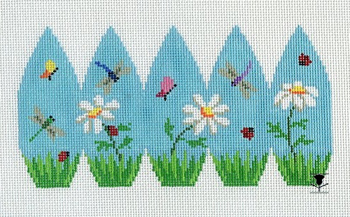 Daisies and Bugs 3D Egg