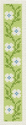 Daisy Chain Fob Blue