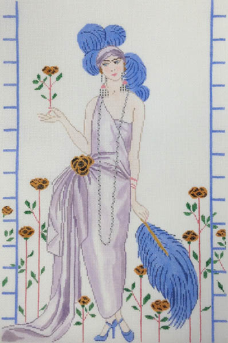 Deco Lady in Garden