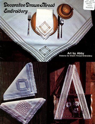 Decorative Drawn Thread Embroidery