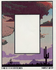 Desert Sky Picture Frame-Vert.