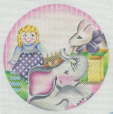 Doll, Rabbit, and Elephant