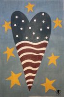 Don - American Flag Heart and Stars
