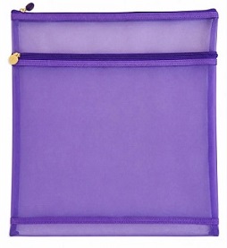 Small Purple Mesh Bag