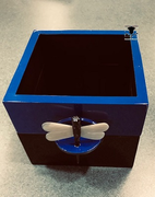 Dragonfly in Blue w/ Box - Click to enlarge Dragonfly in Blue w/ Box