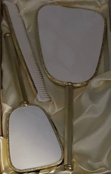 Dressing Table Set - Gold